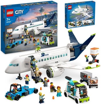 LEGO City 60367 Samolot pasażerski Prezent