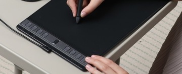 Планшет с изображением Huion Inspiroy 2 л H1061P, черный