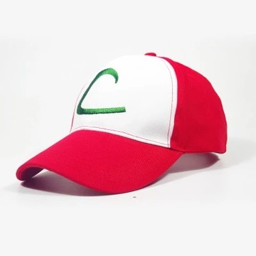 CZAPKA z Daszkiem Cosplay Pokemon Ash Ketchum Przecena !
