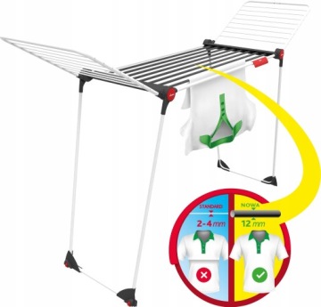 Сушилка для белья VILEDA Soft Care Белый и черный