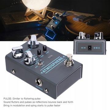 JOYO R-14 ATMOSPHERE GUITAR EFFECTOR 9 ЦИФРОВАЯ ПЕДАЛЬ ГИТАРЫ ЭФФЕКТОВ