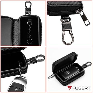 ETUI NA KLUCZYKI KEYLESS SAMOCHODOWE POKROWIEC BLOKADA SYGNAŁU RFID WIFI