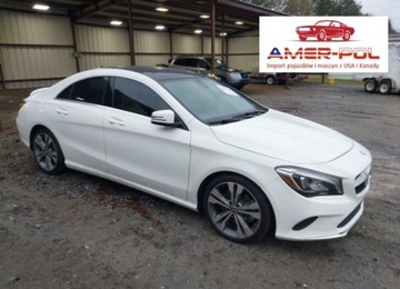 Mercedes CLA C118/X118 2019 Mercedes-Benz CLA 2019r., 2.0l, od ubezpieczalni 2.0 Benzyna 208KM