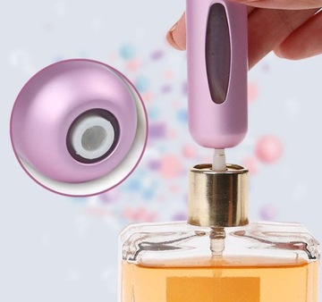 Распылитель духов для путешествий 5 мл с дозатором