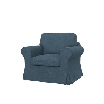 EKTORP Pokrycie fotela, Strong Blue