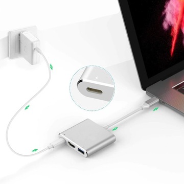 АДАПТЕР USB-C 3.1 HDMI 4K 30 Гц для Apple MacBook