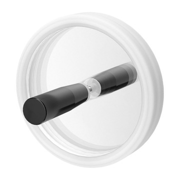 Zacisk do czyszczenia płyt Record Cleaner Clip Tool Wodoodporny do płyt 106 mm biały
