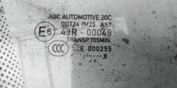 PORSCHE CAYMAN 982 718 SKLO (OKNO) DVEŘE BOČNÍ PRAVÁ
