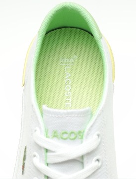 Buty damskie Lacoste Gripshot białe trampki tenisówki