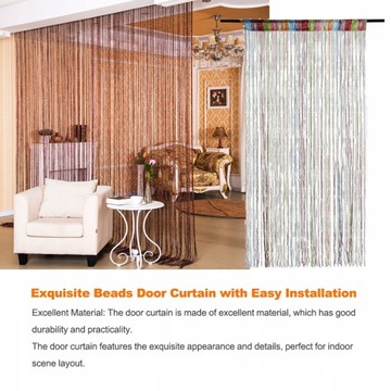Дверной занавес из бисера, декор для сцены своими руками