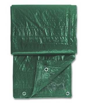 Plandeka ochronna wzmacniana płachta 5x12m 75g/m2