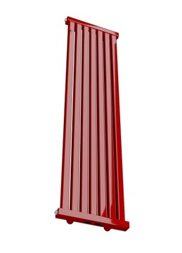 Grzejnik dekoracyjny RADIATOR 100x61 CZERWONY