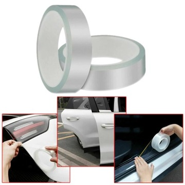 ЗАЩИТНАЯ ПРОЗРАЧНАЯ ЛЕНТА 7см x 5м БЕЗОПАСНОСТЬ