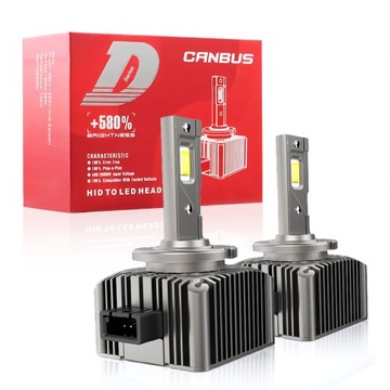 ŻARNIK LED D1S XENON 580% 25000LM 6000K 70W Plug&Play D-SERIES PRO