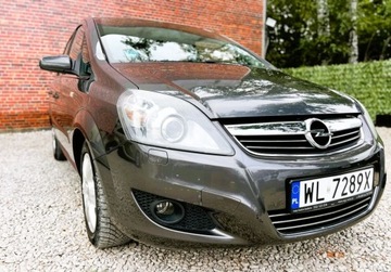 Opel Zafira B 1.8 ECOTEC 140KM 2009 Opel Zafira Automat 7-osobowy Hak Klima Gwarancja w cenie Warszawa VKXR, zdjęcie 28