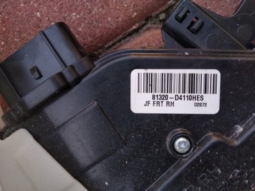 KIA OPTIMA IV ZÁMEK DVEŘE PRAVÝ PŘEDNÍ