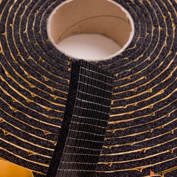 Прочная, водонепроницаемая, двусторонняя, самоклеящаяся резиновая изоляционная лента, 6 мм.