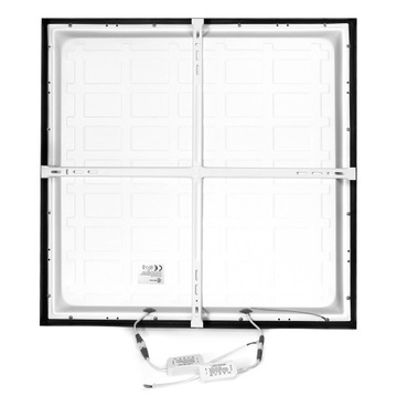 5 x Panel LED NATYNKOWY czarny 60x60cm Plafon 60W