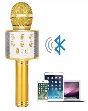 БЕСПРОВОДНОЙ КАРАОКЕ С МИКРОФОНОМ BLUETOOTH