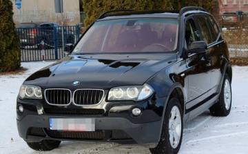 BMW X3 E83 xDrive18d 143KM 2009 BMW X3 Zarejestrowany 4x4 Bezwypadkowy 2.0 Diesel 143KM, zdjęcie 4