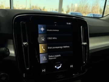 Volvo XC40 Crossover Plug-In 1.5 T4 Plug-in Hybrid 211KM 2021 Volvo XC 40 T4 Inscription Plug In Kamera cofania CarPlayAndroid Auto, zdjęcie 27