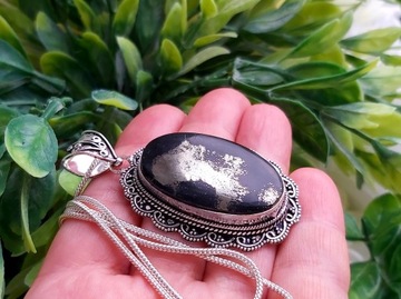 Wisior _ Piryt _ handmade _ Indie _ 7