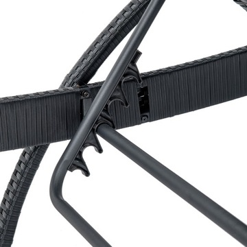 САДОВЫЙ СТУЛ СТУЛ, САДОВАЯ МЕБЕЛЬ ИЗ РОТАНГА, 1 СИДЕНЬЕ, ЧЕРНЫЙ