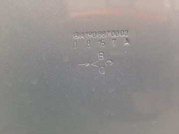 MERCEDES GT AMG A1908870003 KAPOTA KRYT MOTORU