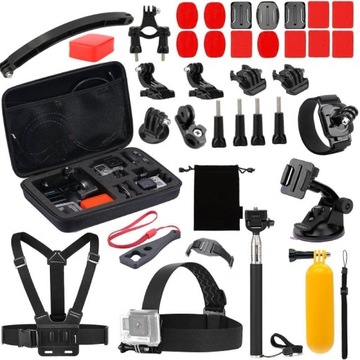 Установите XXL Accessories GoPro Hero 13 12 11 10 9 8 7 7 GoPro 45W1 Группы чемодан
