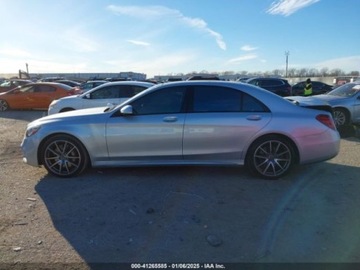 Mercedes Klasa S W222 2019 Mercedes-Benz Klasa S 2019r., 560, od ubezpieczalni 4.0 Benzyna 463KM, zdjęcie 4
