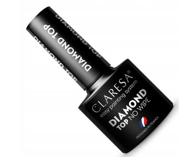 Claresa Lakier Hybrydowy Diamond Top No Wipe 5 ml