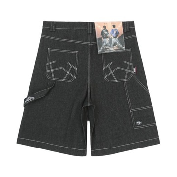UncleDonJM Oversized Jorts Summer Jeans Shorts Men
