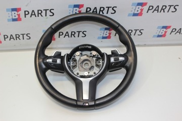 BMW F30 F15 KIEROWNICA M-PAKIET ŁOPATKI SKÓRA LCI