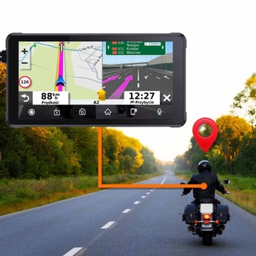 Камера для мотоцикла, передняя, ​​задняя, ​​радио, CarPlay, Android Auto ORLLO F83