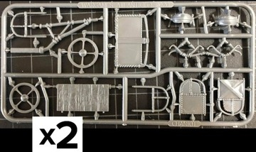 Скелеты конницы и колесницы