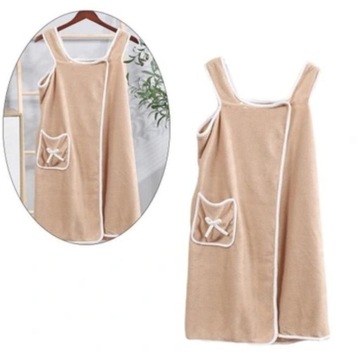 ПОЛОТЕНЦЕ ДЛЯ САУНЫ ЖЕНСКОЕ, БЫСТРОСЫХАЮЩИЙ ХАЛАТ, 80см*135см