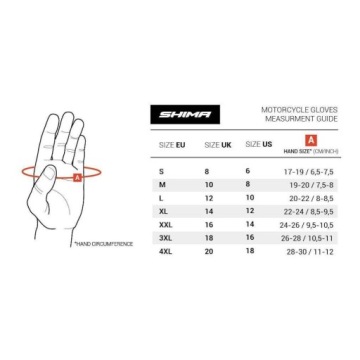 Перчатки мотоциклетные SHIMA REVOLVER BLACK GRATIS