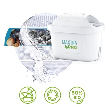 Фильтрующая вставка Brita Maxtra Pro, фильтр для воды для кувшина Brita Glass 4x