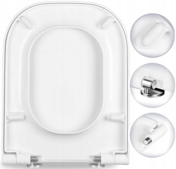 DESKA WOLNOOPADAJACA WYPINANA ANTYBAKTERYJNA DO CERAMIKI ROCA GAP