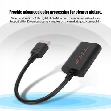 Для игровой консоли Sega Dreamcast DC HDMI полностью