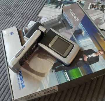 Телефон Nokia N90, 100% новый оригинальный складной мобильный телефон Nokia n90