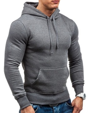 Классическая мужская толстовка с тепловым капюшоном