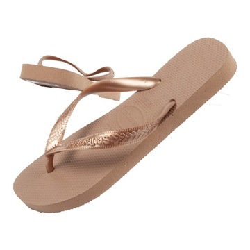 Klapki damskie japonki Havaianas [ROSE GOLD]