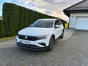 Volkswagen Tiguan II SUV Facelifting 1.5 TSI 150KM 2023 VW Tiguan 1.5 TSI EVO 150KM 2023r 1 właściciel gwarancja niski przebieg