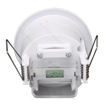 Czujnik ruchu wpuszczany na podczerwień REGULACJA