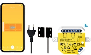 Sterownik bramy przesuwnej TUYA WiFi z czujnikiem