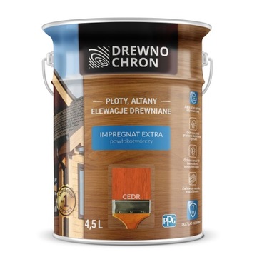 DREWNOCHRON IMPREGNAT EXTRA CEDR 4,5L