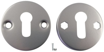 BISZKOPT ROZETA DOLNA SREBRNA WKŁADKA KLAMKA