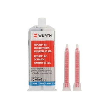 Klej do tworzyw sztucznych dwuskładnikowy 30s - 50ml