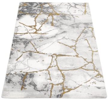 MIĘKKI DYWAN DO SALONU NOWOCZESNY GLAMOUR 80x150